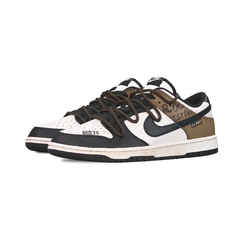 【Customize】Nike Dunk Skateboarding Shoes Men Sneakers shoes DD1391-100