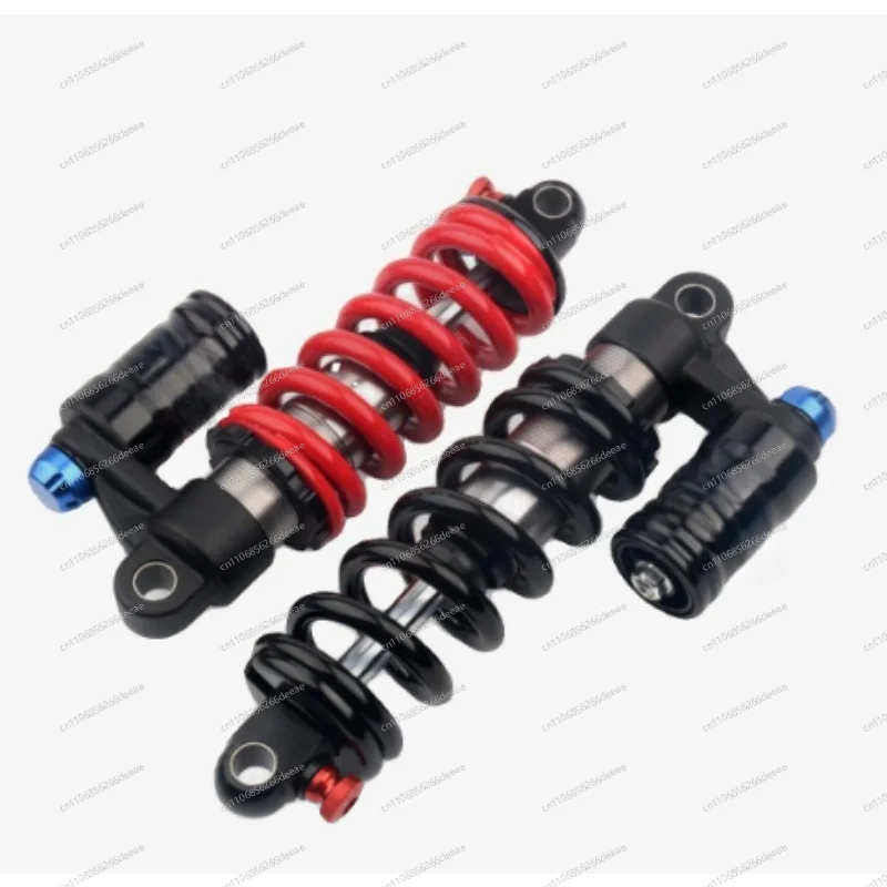 Adjustable Hydraulic Rear Shock Absorber for Mountain Bike, 200mm Coil Spring Suspension