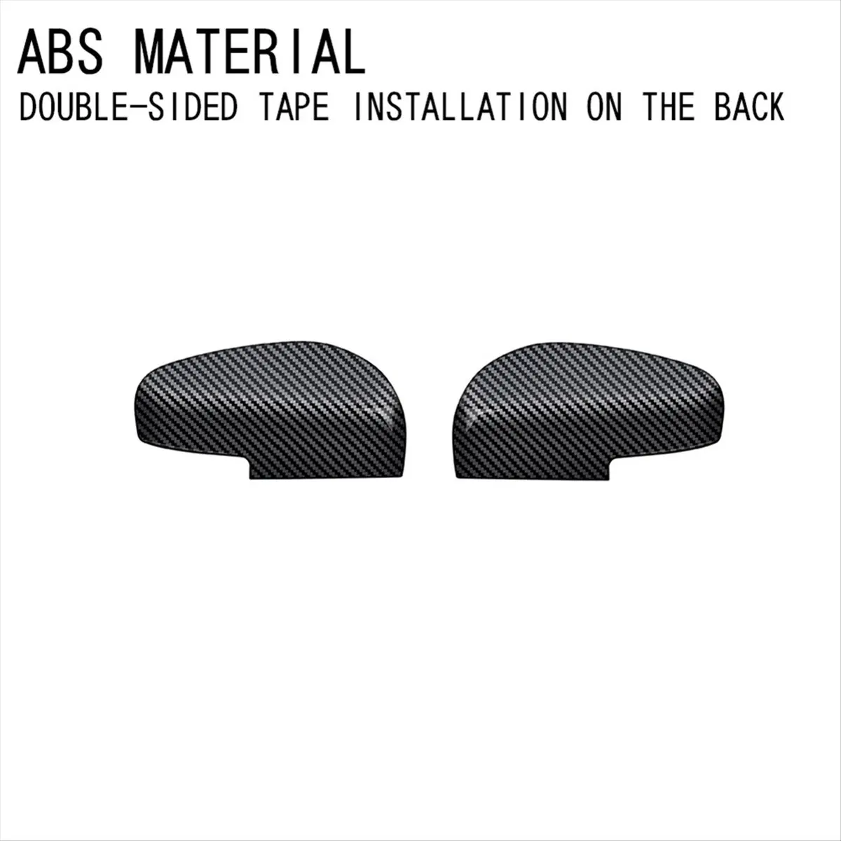 Mega Sale Car Rearview Mirror Cover Trim Sticker Side View Mirror Cover Interior Accessories for Suzuki Swift 2024,B