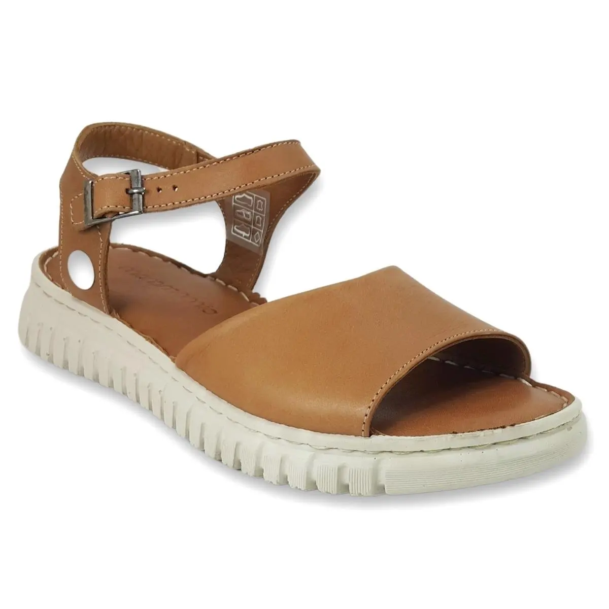 Taba mamimami-Sandalias de piel auténtica para mujer, zapatos de diario personalizados y cómodos, a la moda, modelo nuevo de temporada 1345, 24YS, 2024