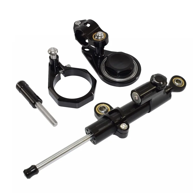 Parts for Suzuki GSXR1000 07-08 K7 modified titanium ruler directional damper steering anti-shake head buffer