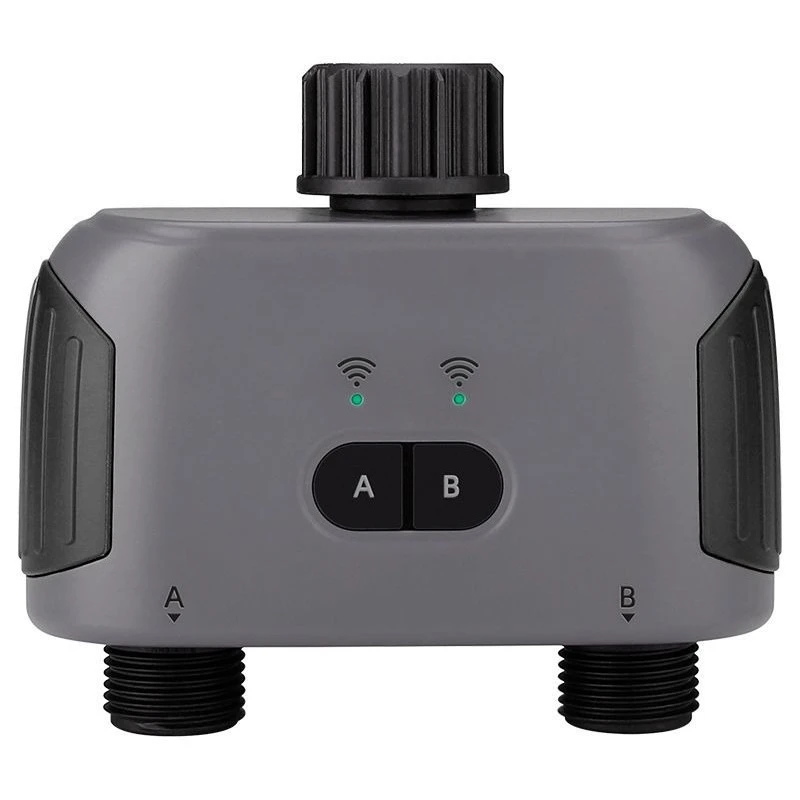 

Bluetooth/WiFi mobile phone remote control dual-channel flower watering device
