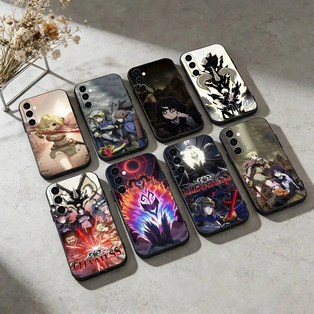 

Anime C-Clevatess-S Phone Case For Samsung GalaxyA13,21s,22,31,32,52,53,71,72,73,Soft Black Cover