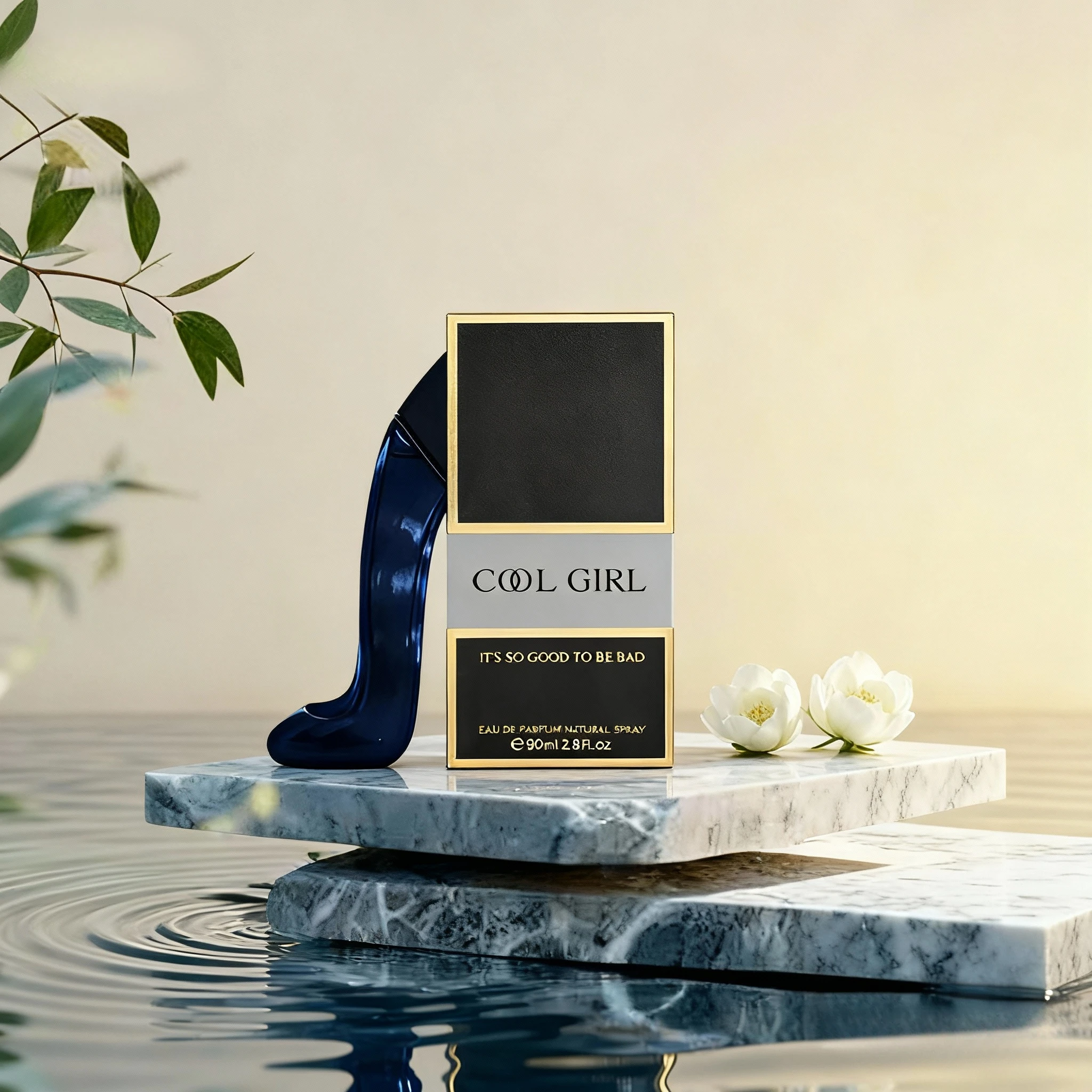 オリエンタルフローラルの香りが特徴の、贅沢な90ml香水。フレッシュで甘い香りが、べたつきすぎることなく、ムスクとアンバーが豊かに重ねられている。