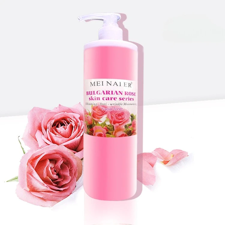 

Rose Hydrating Moisturizing Toner Refreshing Oil Control Fine Pores Brightening Skin Tone Firming Skin Shrinking Pores Skincare