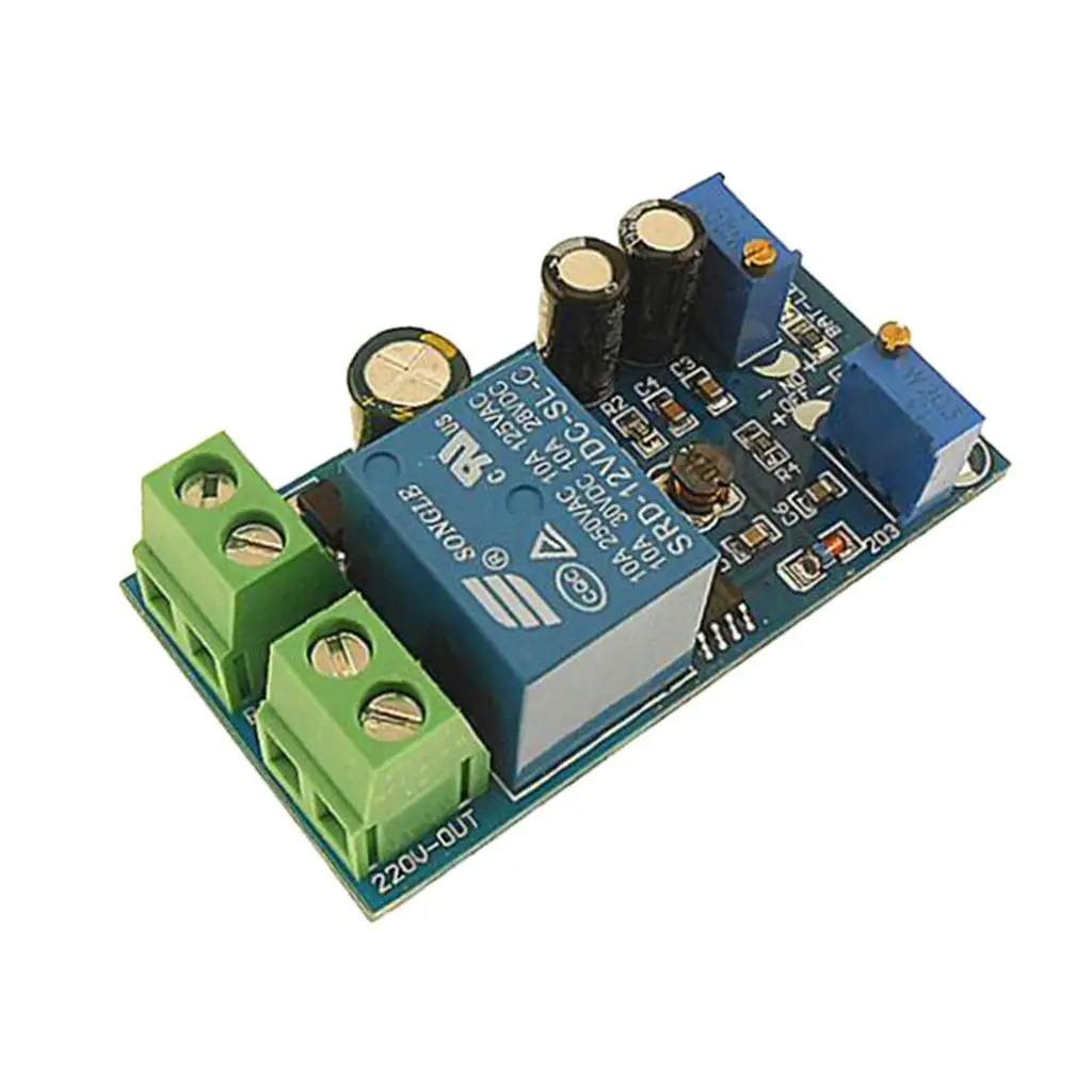 1pc 12v módulo de controle de carregamento de bateria de lítio placa de proteção contra sobrecarga