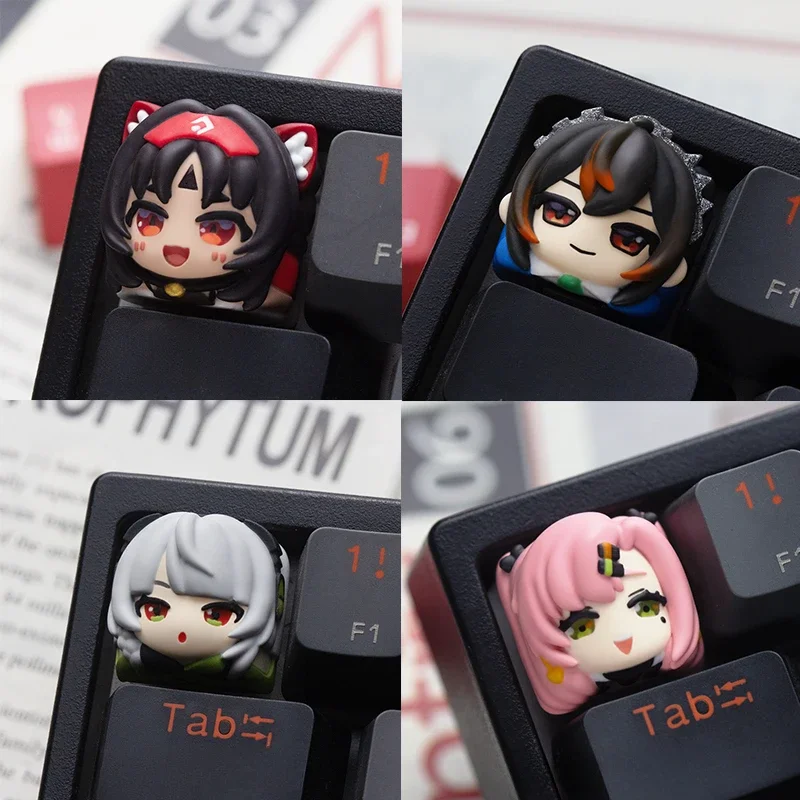 

Artisan Keycap Resin ‌Zenless Zone Zero Nekomiya Mana Gentle House Personalized Gaming Mechanical Keyboard Keycap Pc Accessories