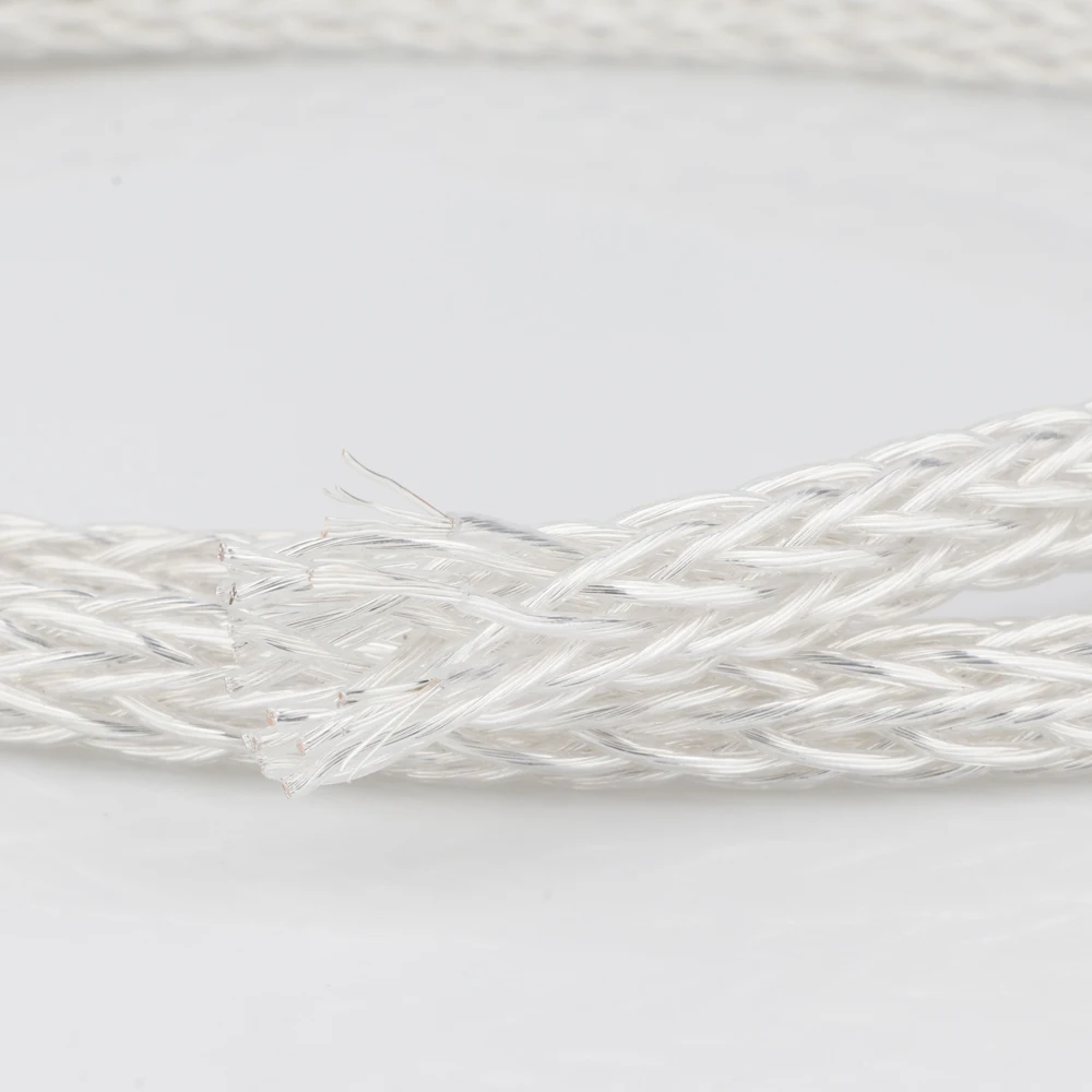 L303 Preffair 8AG 16Stand OCC медный посеребренный кабель аудио провод громкоговорителя для усилителя динамика CD DVD плеер проигрыватель