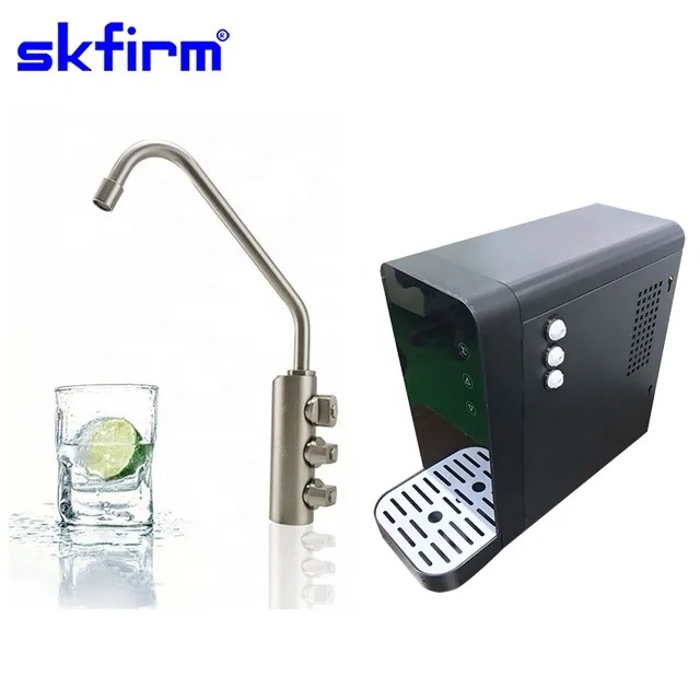 Chilled water tap under sink water cooler hot cold sparkling water system