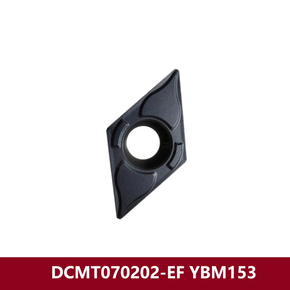 

Original DCMT070202-EF YBM153 Carbide Inserts DCMT070202 DCMT 070202 EF DCMT0702 DCMT2(1.5)0-EF CNC Lathe Cutter Tools Holder