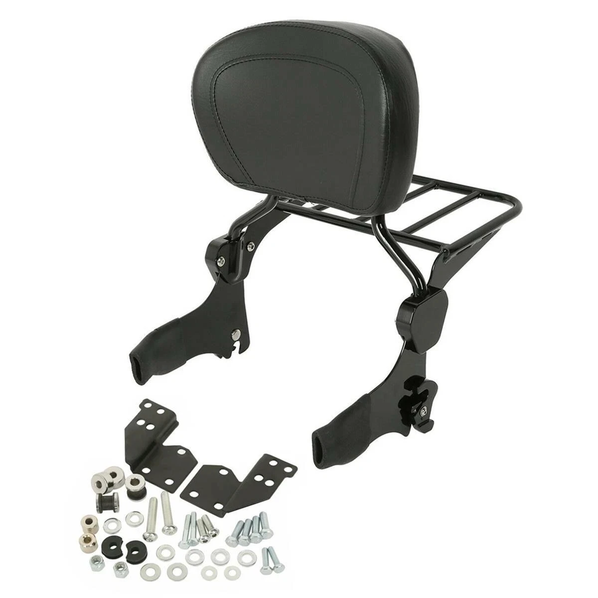 Motorfiets Afneembare Rugleuning Sissy Bar Bagagerek Voor Harley Touring Road King FLHT Street Glide 1997-2008