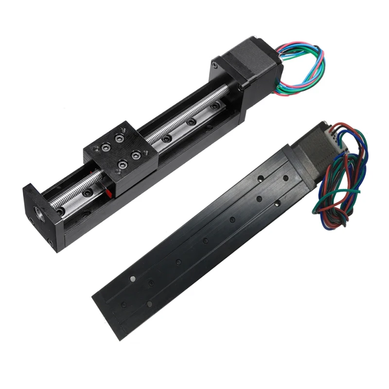 T-Typ CNC Schiebetisch Schiene Linear Bühne Transport Guide Plattform Schrittmotor Antrieb Kit Mini Schiebetisch XYZ Achse Tisch – Detail 7