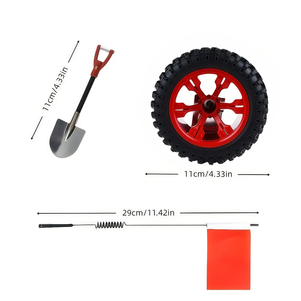 Off-road Mini Shaped Trunk Pendant Removable Flag Design 3 Style Color Car Rear Tail Decor Ornament for Vehicle Decoration