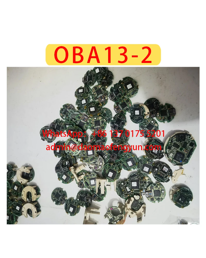 Enter motor data for free，OBA13-2 Used Encoder，Tested ok，Fast shipping