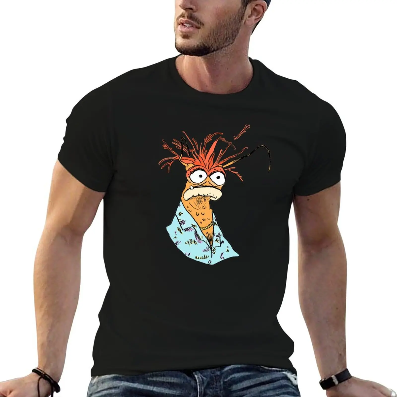 pepe the king prawn. T-Shirt Summer Sports Quick Dry T-Shirt