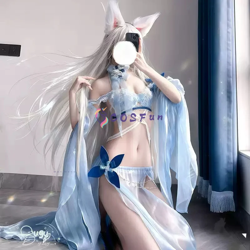 

Костюм для косплея Азурлейн Шинано: купальник, очаровательная форма, наряд для Хэллоуина, ролевых игр, женский костюм COSFun