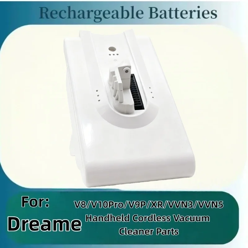 

Vacuum Cleaner Replacement Battery – 5000mAh Li-ion Spare Part for Dreame V8/V10Pro/V9P/XR/VVN3/VVN5 Cordless Models