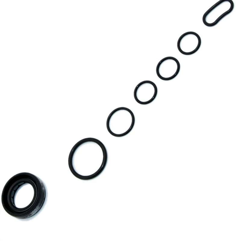 Kit perbaikan pompa setir, 4X Power Steering Kit segel o-ring Gasket Set untuk HONDA CIVIC FA1 1.8L 2006 - 2011 tangan kiri Drive