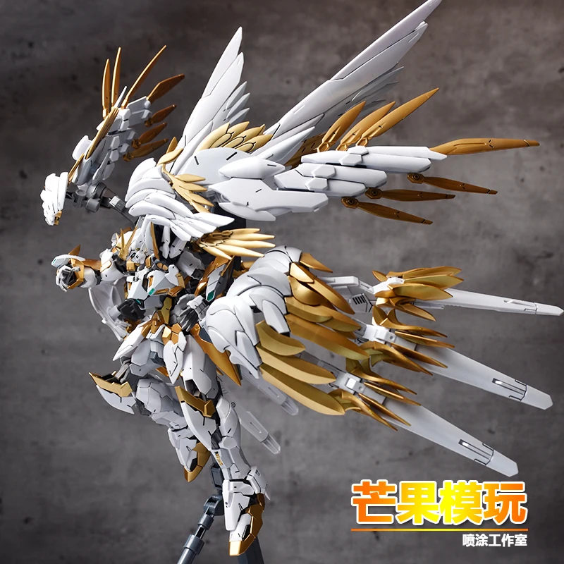 IN STOCK MG 1/100 Model WING ZERO Golden White Special coating