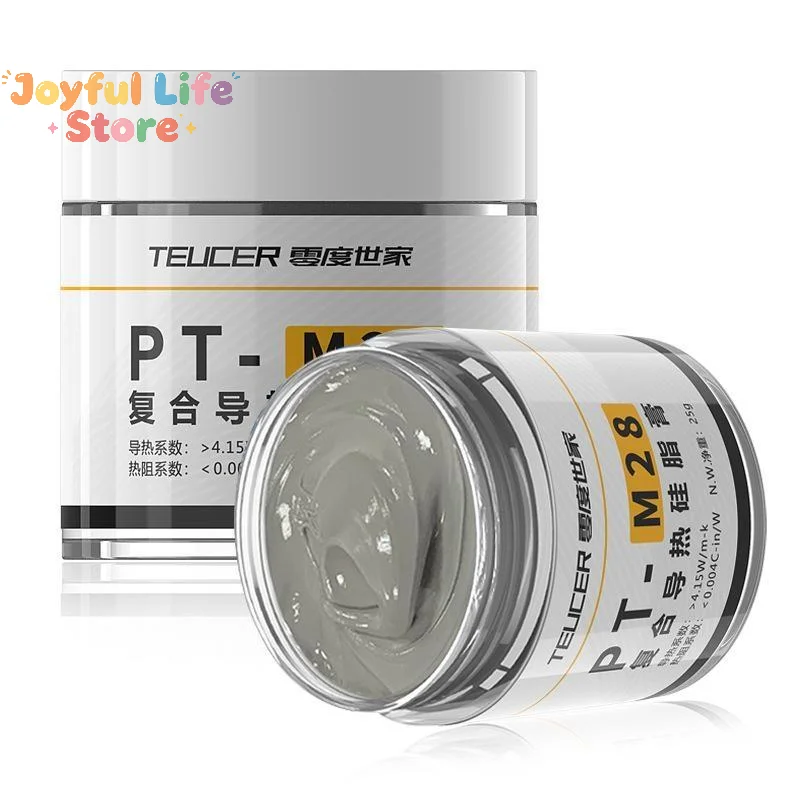 Hot PT-M28 Thermal Grease Composite Thermal Conductive Silicone Grease Heat Sink Computer CPU Thermal Plaster