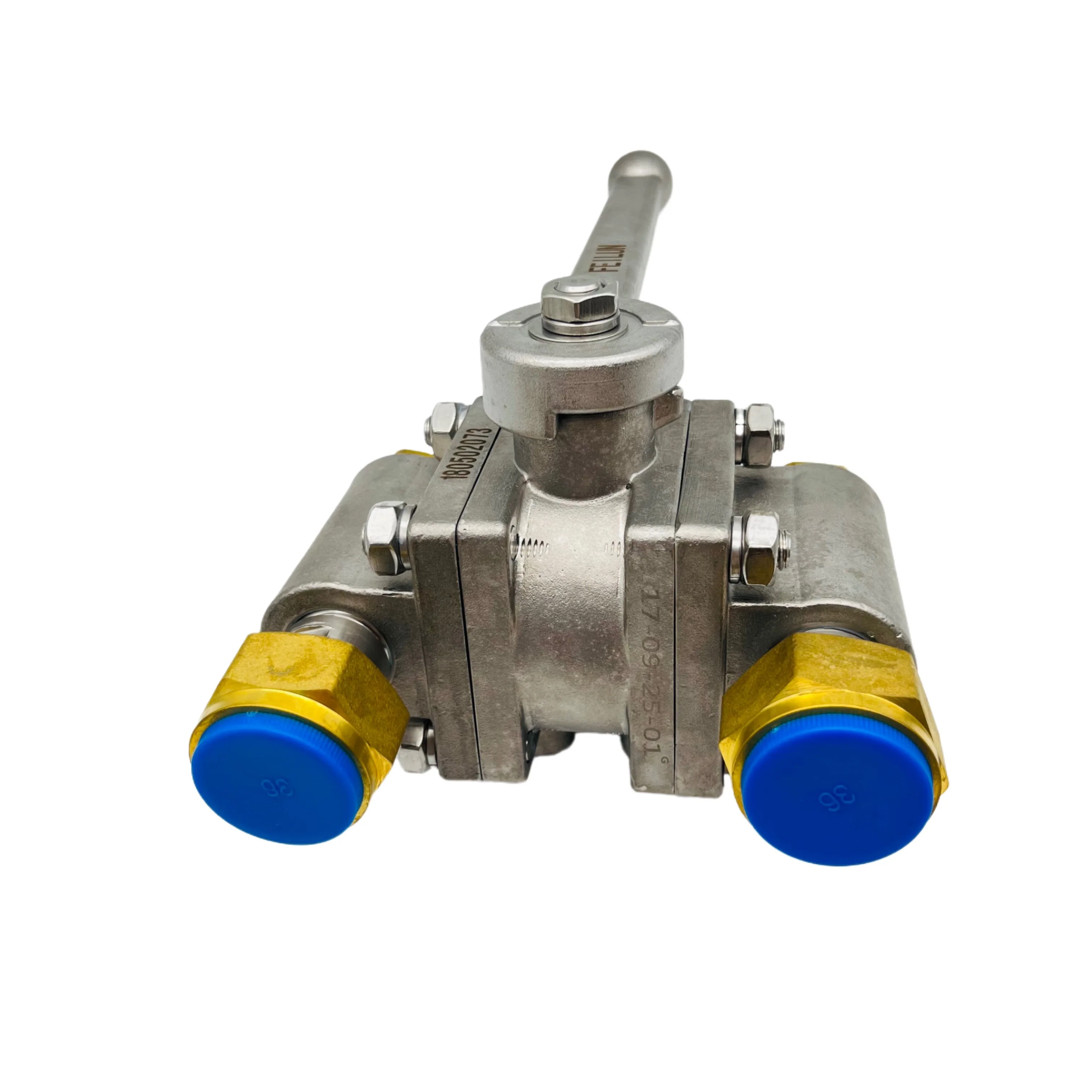 DQS-25 High cost performance low temperature three-way ball valve