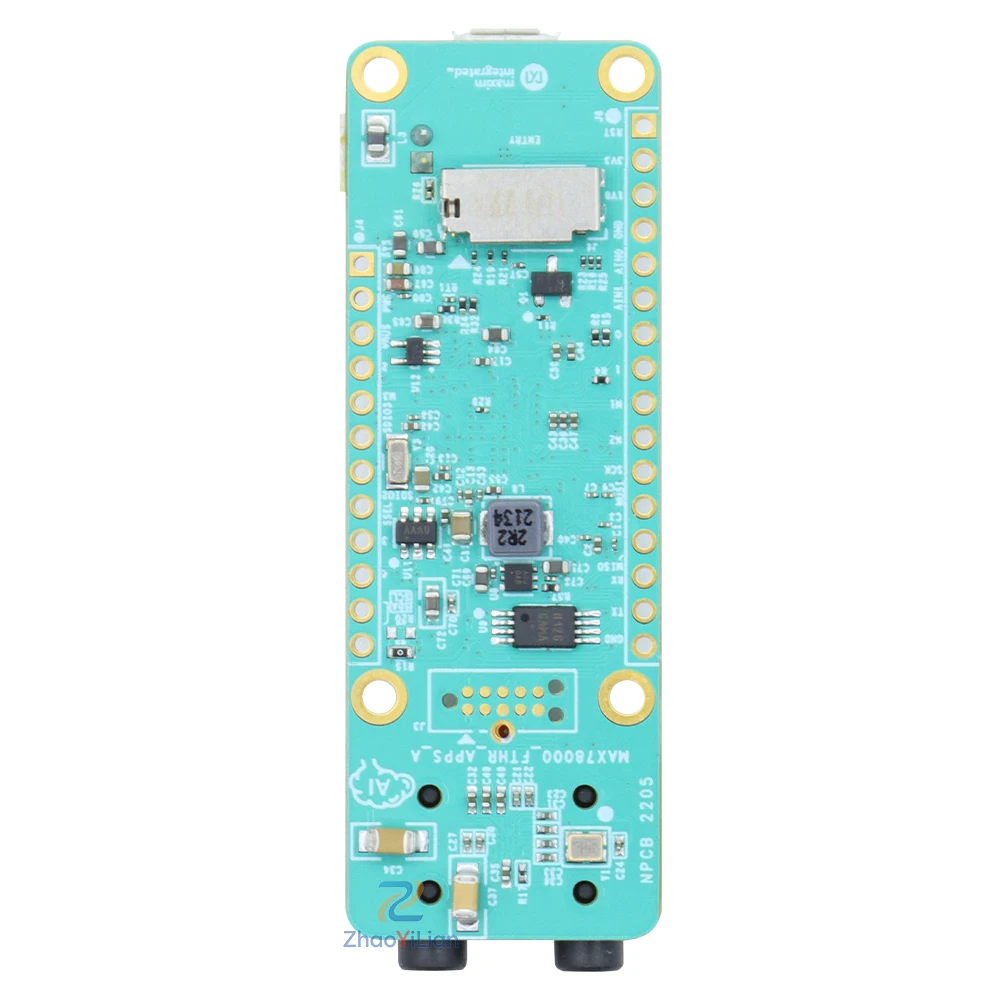 For MAX78000FTHR# ADI Feather Form Ultra Low Power Edge AI CNN Accelerator Dual Core MCU Development Board