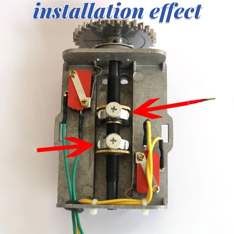 Aksesoris Rana Rol Jendela Batas Saklar Penyesuaian Mur Rol Pintu Limiter Memperbaiki Sekrup