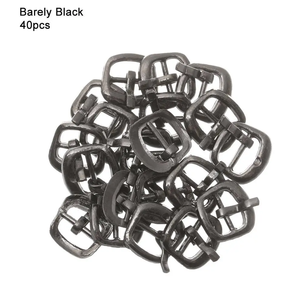 

20/40pcs 7mm 4 Colors Stuffed Toys Diy Dolls Buckles Doll Bags Accessories Tri-glide Buckle Belt Buttons