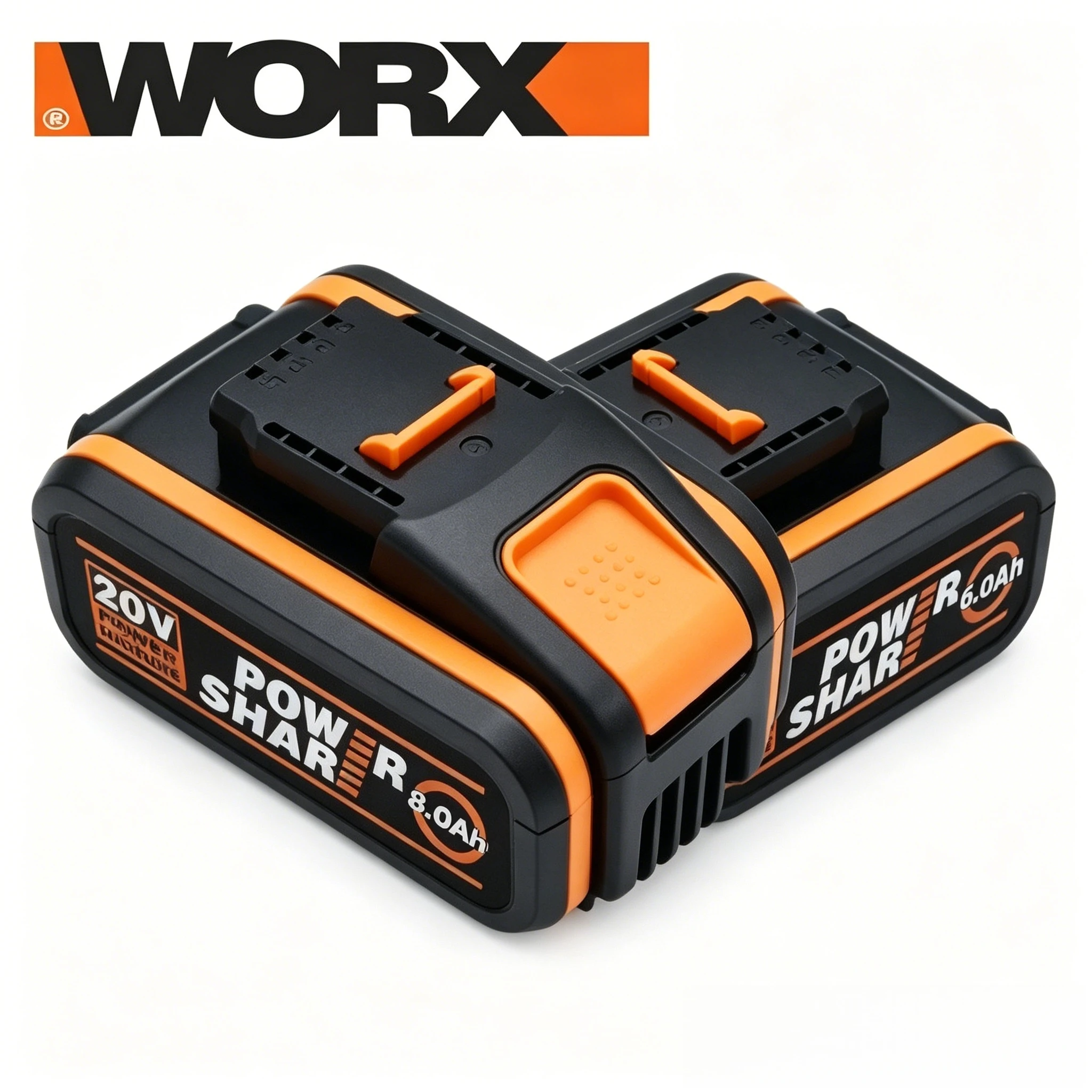 

Original WORX 20V 6Ah 8Ah Battery WA3014 WA3551 WG630 WG629 WX372 WX390 WX394 WX550 WX523 WX802 WX858 WX900 Power Tool Battery