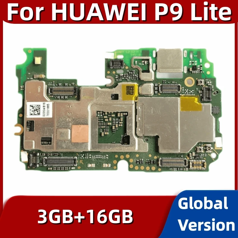 Motherboard for Huawei P9 Lite, Original Unlocked Mainboard, 16GB, 32GB ROM, Full Tested with Google App Installed