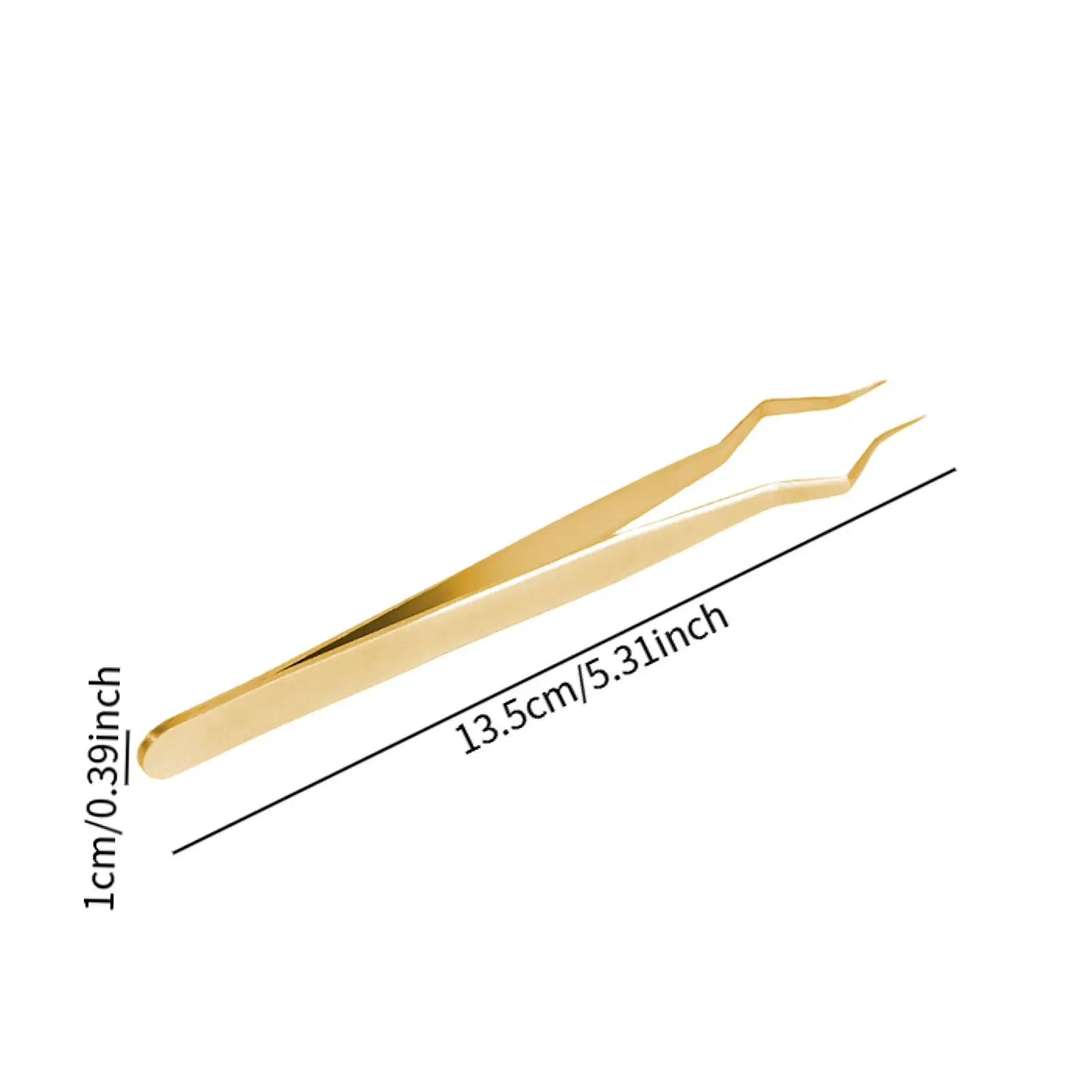 Pincettes d'extension de cils, outil de précision à poignée ergonomique pour le levage des cils et les accessoires de stratification des cils