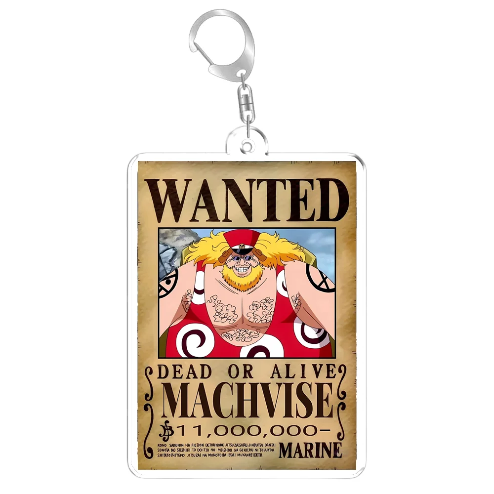 Keychain for ONE PIECE Zoro Luffy Sanji Nami Chopper Anime Game Fans Gifts Recycled Acrylic Backpack Pendant Decoration Rare Toy - view 4