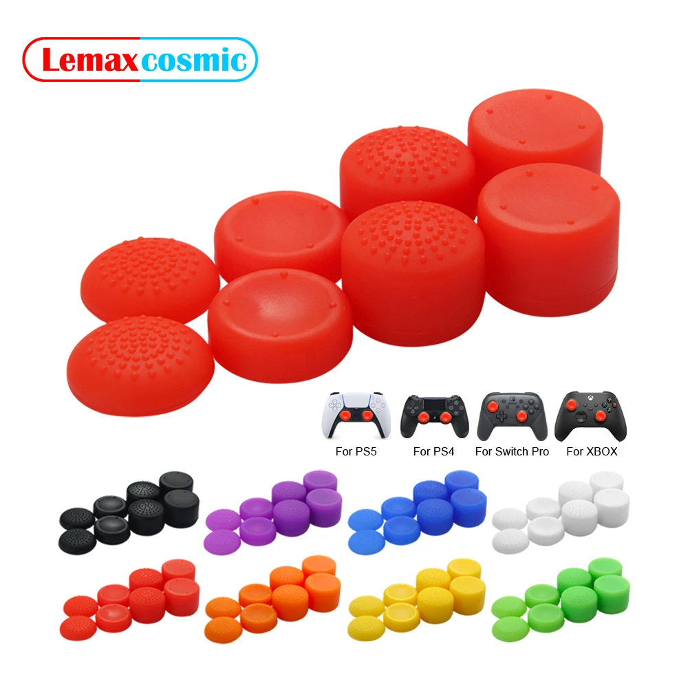 8 шт., сверхвысокий контроллер, ручка для джойстика, чехол для Sony Playstation 5 4 PS5 PS4 для Nintendo Switch Pro