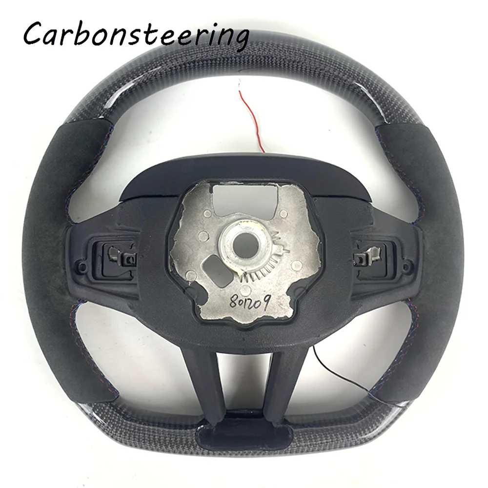 Cars accessories for BMW Customized LED carbon fiber steering wheel for G Series M3 G80 M4 G01 G20 G30 M5 F90 M8 X3m X4m X5m X6m