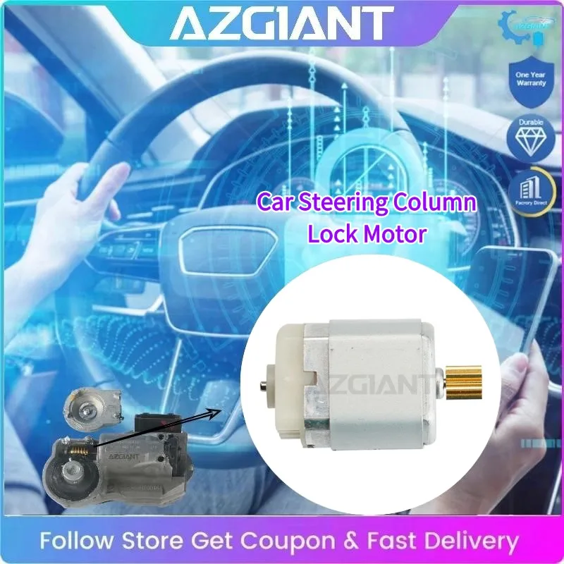 AZGIANT FC-280 Car Steering Column Lock Motor Low Noise Interior Replacement Parts for 2013-2019 Renault Clio MK4 MK3