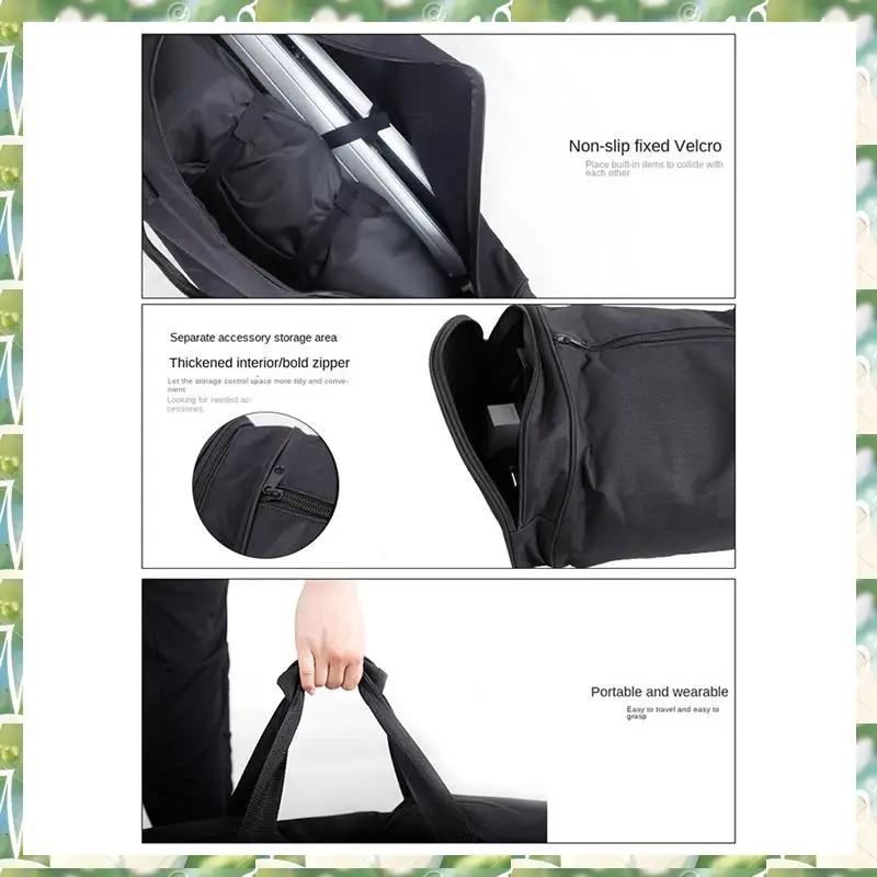 스포츠 천문 망원경 두꺼운 작은 검은 배낭 야외 휴대용 저장 가방, 천문 망원경 두꺼운 작은