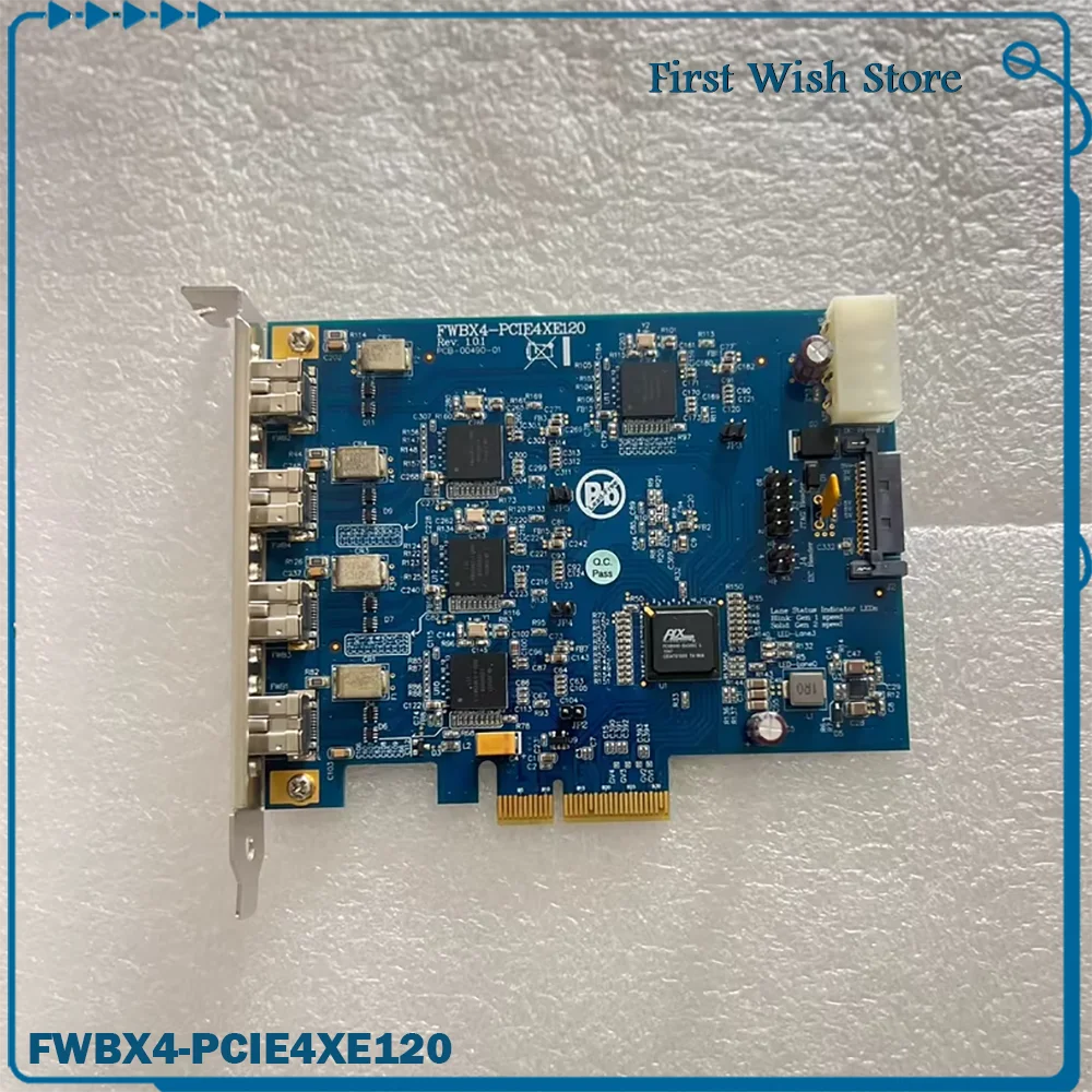 

Карта для сбора данных промышленной камеры 1394 800M FWBX4-PCIE4XE120