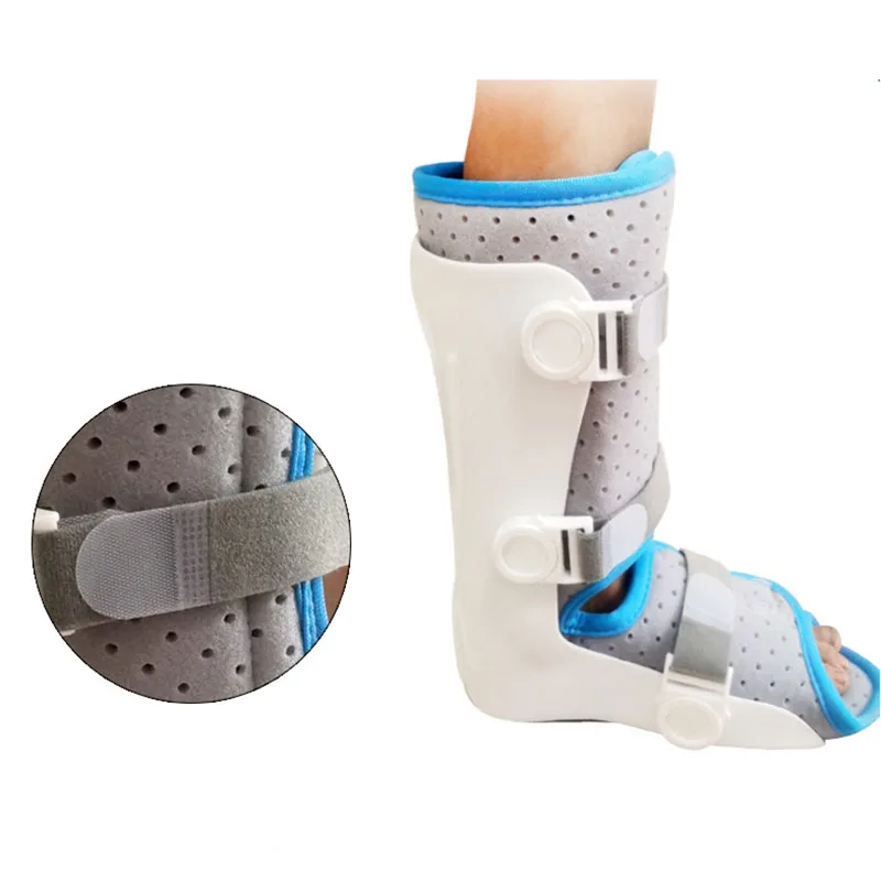 M/L Children Ankle Joint Fixation Brace Ankle Sprain Protector Fixing Splint Breathable Adjustable Foot Support Brace Shoe