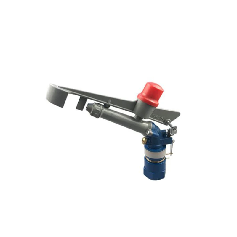 1 pulgada 360 °   Aspersor de riego ajustable, herramienta de aleación de Zinc para agricultura, césped, riego y cinturones verdes