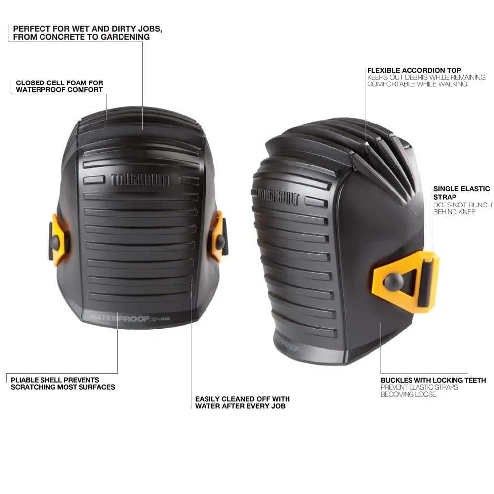 TOUGHBUILT Labor Protection Soft Knee Protector Waterproof Soft Knee Protector TB-KP-102