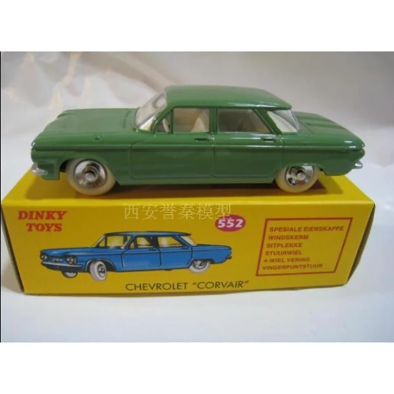 Игрушки DINKY 1/43 CORVAIR, имитационная модель автомобиля из сплава, коллекция антикварных автомобилей, 10 см