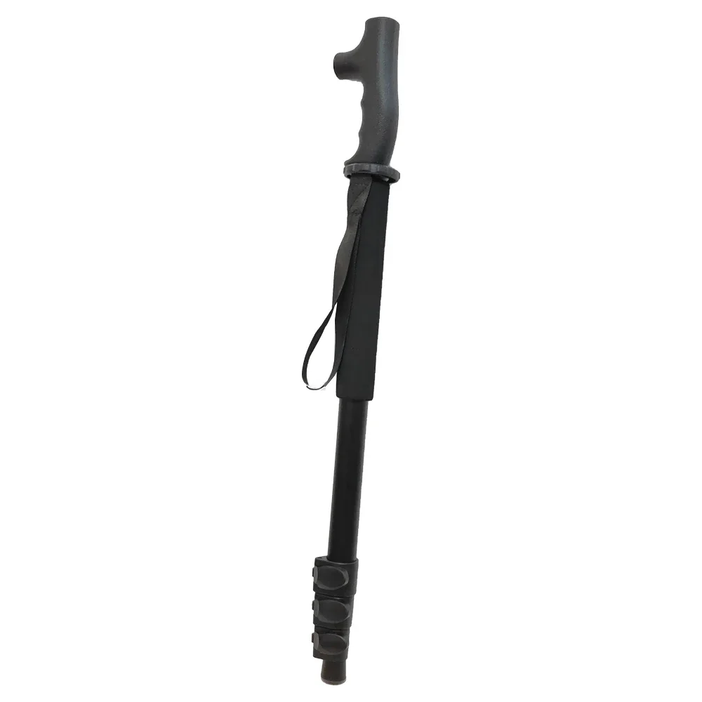 Tactical 2 in Telescopic Trekking Poles Mountaineering Shooting Stick Rotating V Yoke Mount Adapter for Hunting Hicking Walking