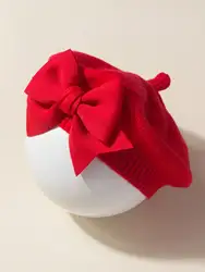 1PC Baby Beret Hat,For Newborn Baby 1-3 years,Painter's Hat,Bow Hat,Spring Hair Accessories,