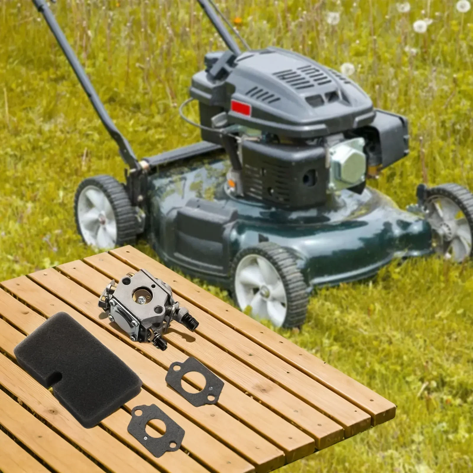 

577133001 Замена карбюратора Обслуживание сада, как показано на рисунке Надежная производительность Оптимальная производительность