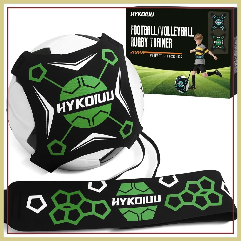 

Soccer Trainer Solo Practice Equipment with Adjustable Cord for Ball Control Passing Shooting