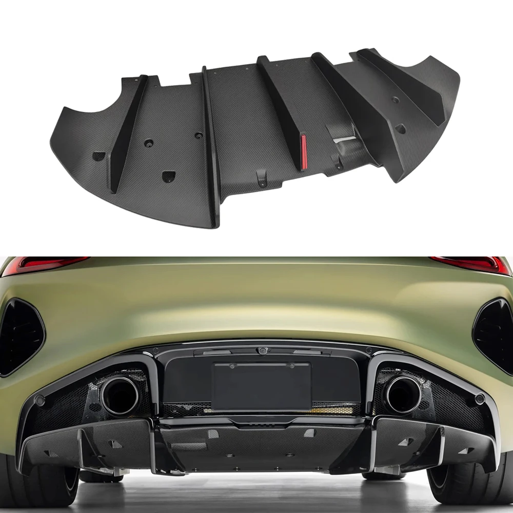 

For Lotus Emira V Type Dry Carbon Fiber Rear Bumper Lip Diffuser