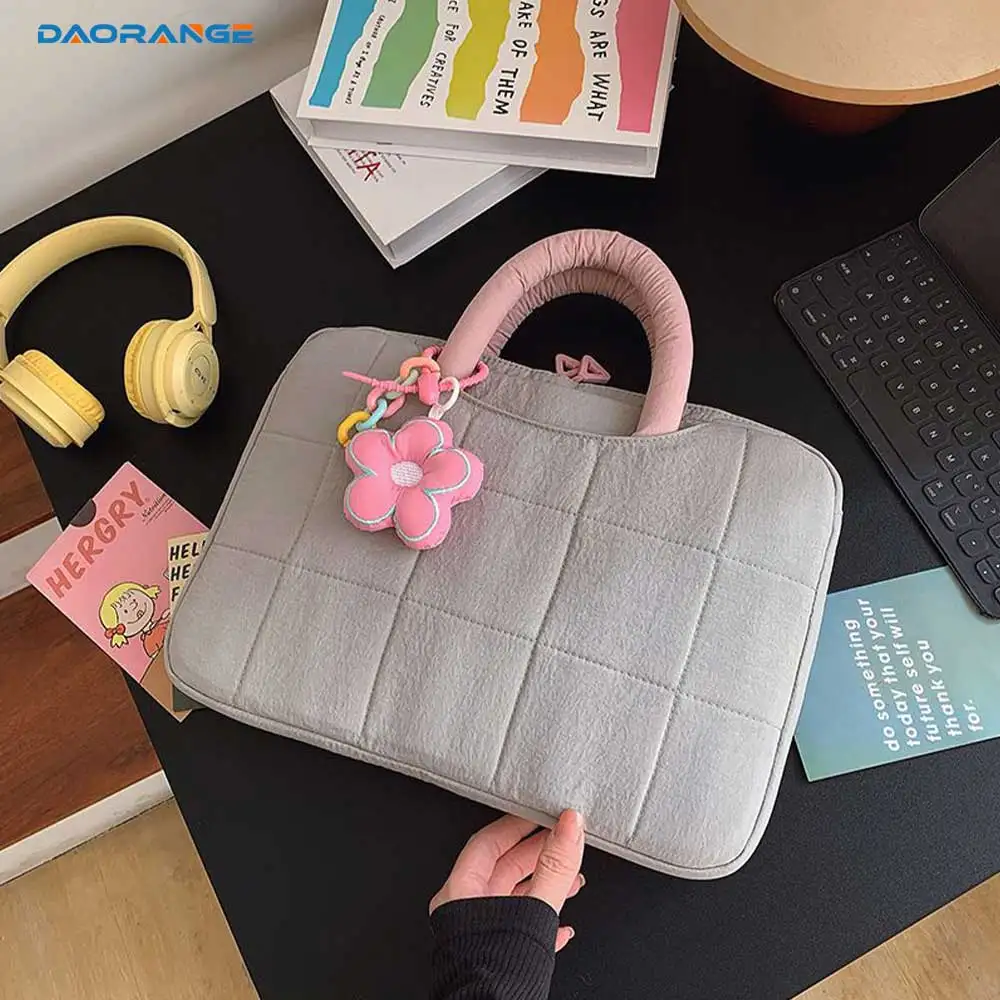 14-16 Inch Universal Kawaii Creative Laptop Bag HandBag Notebook Pouch Portable Macbook Air Pro Case Portable PC Bag Cute Cover