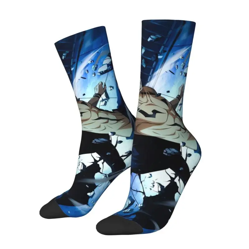 مخصص كول الرجال S-Satorues G-Gojoes فستان الجوارب للجنسين تنفس الدافئة ثلاثية الأبعاد المطبوعة طاقم الجوارب