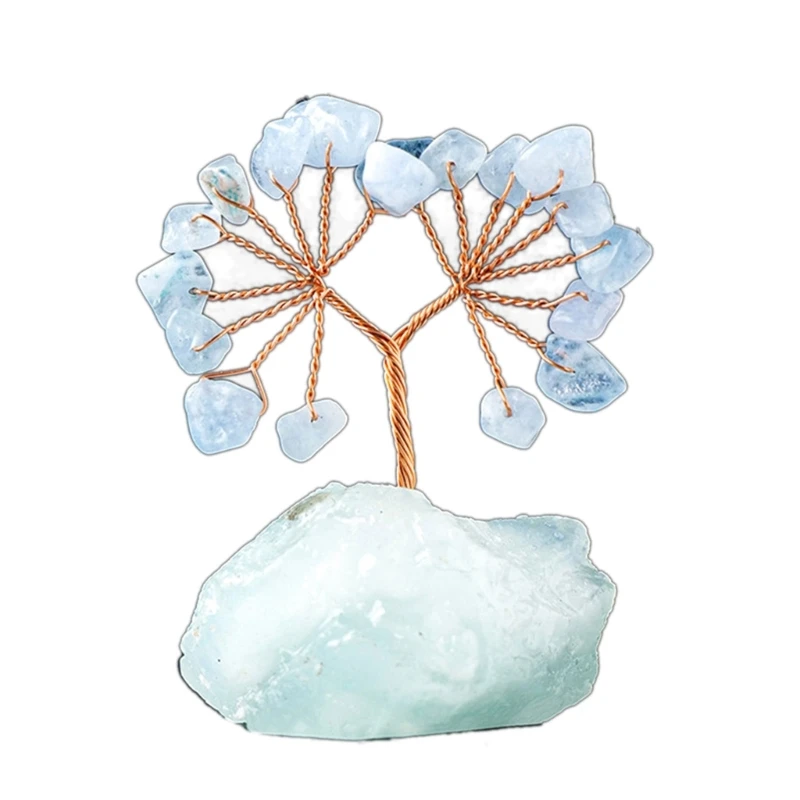 Crystal Tree Tabletop Decoration for Prosperous Homes Crystal Money Tree