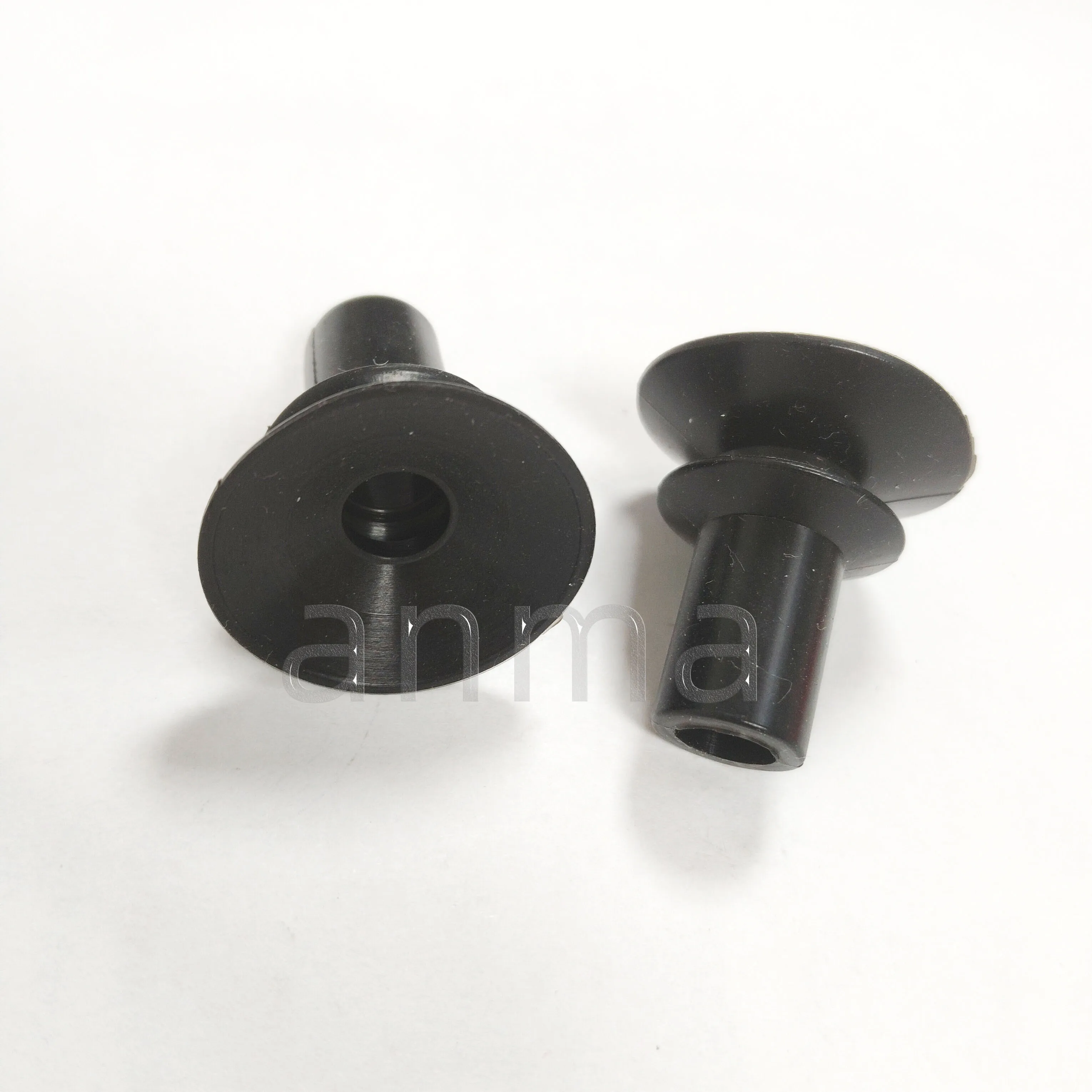 100 piece Black Rubber Sucker Outer diameter: 27mm Height: 27mm Offset Machine Printer Parts
